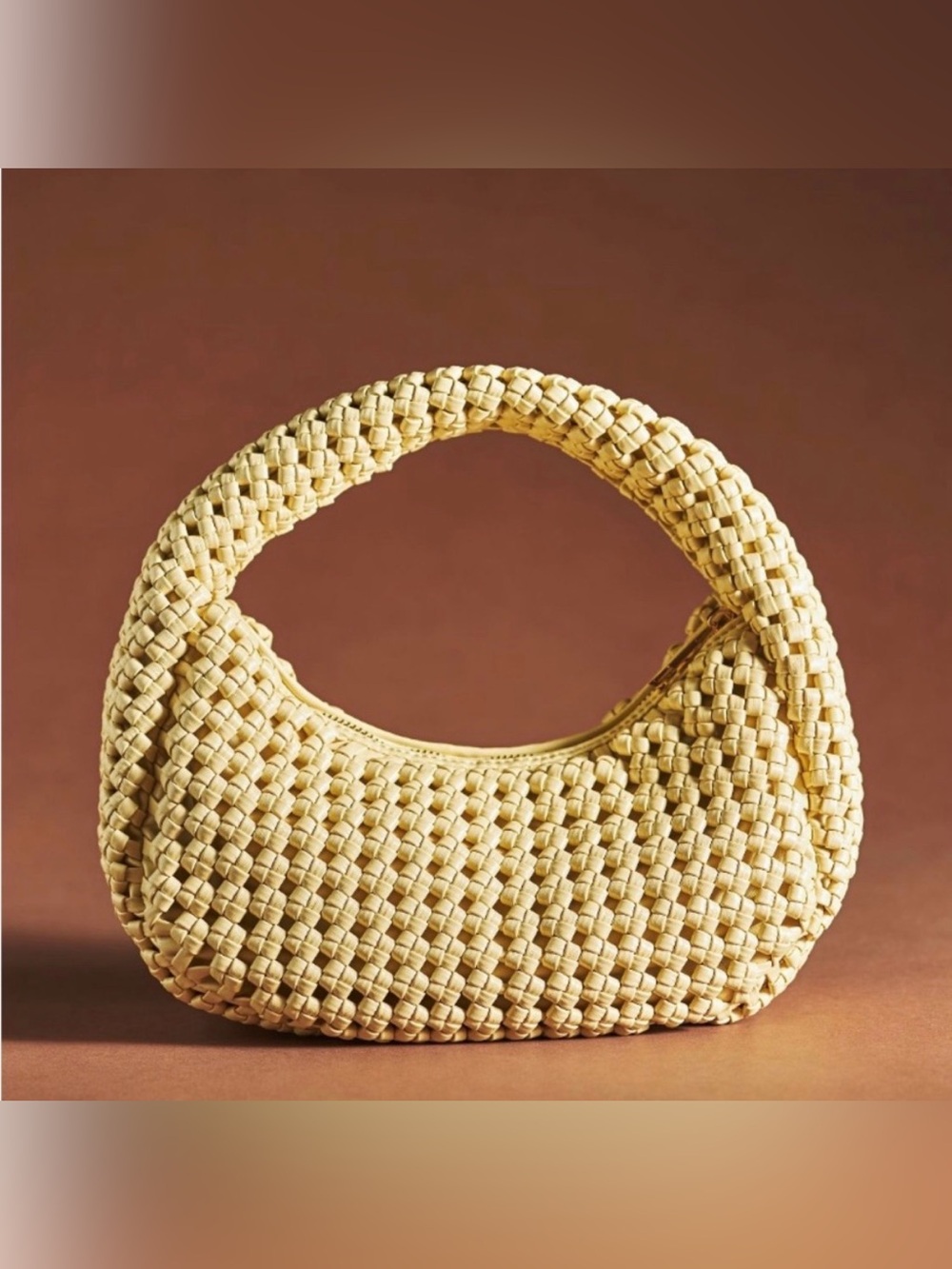 The Inez Knotted Faux Leather Bag